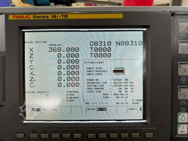 Turning automatic lathe STAR Micronics SR-20 RII