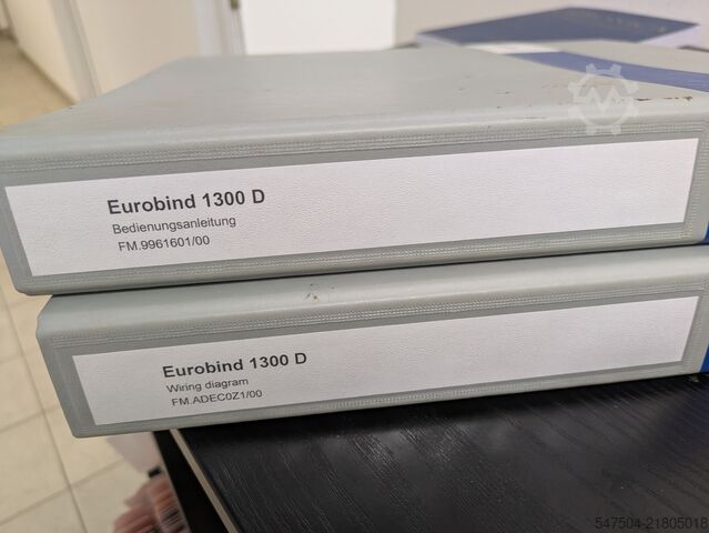 Perfect binder Heidelberg Eurobind 1300D