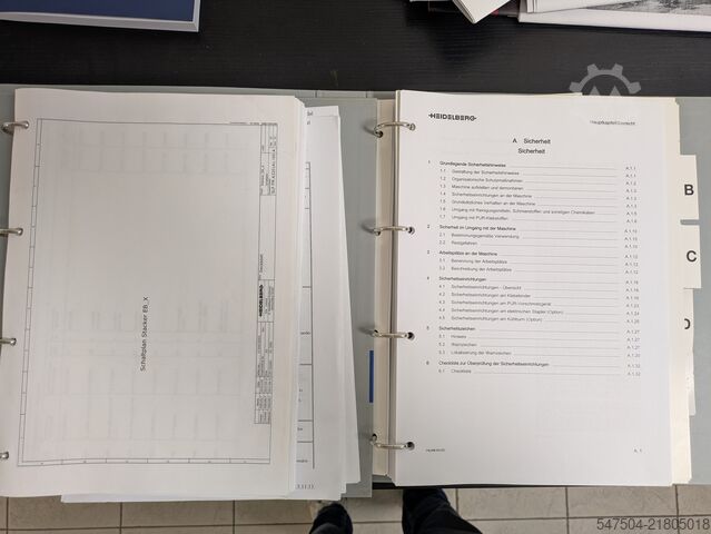 Perfect binder Heidelberg Eurobind 1300D
