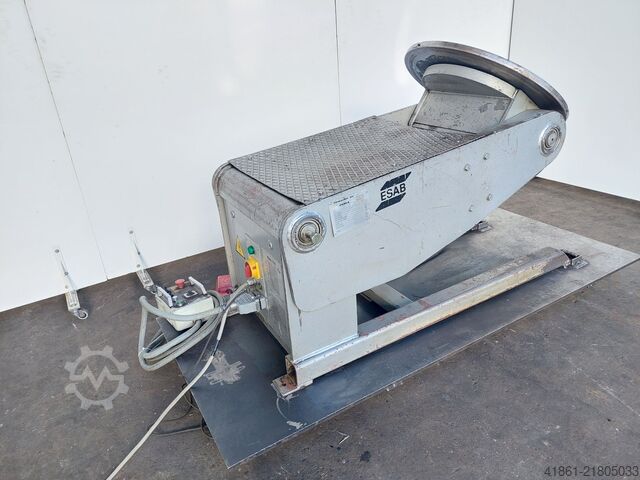 Hydraulic welding turn and tilt table ESAB-PEMA 750 AHM