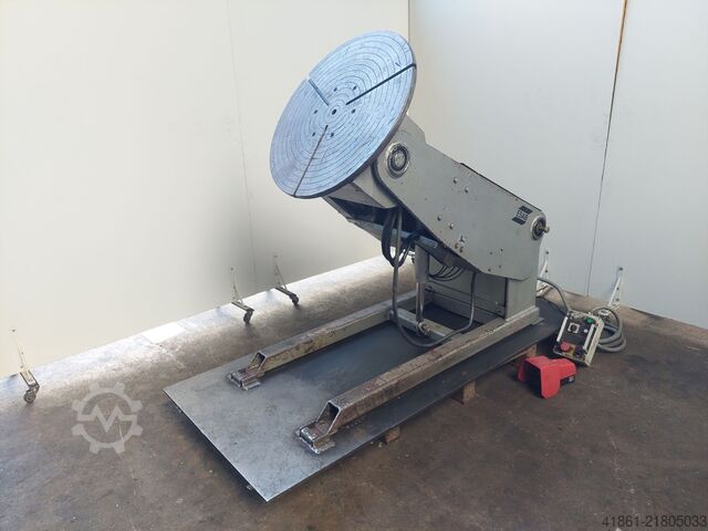 Hydraulic welding turn and tilt table ESAB-PEMA 750 AHM