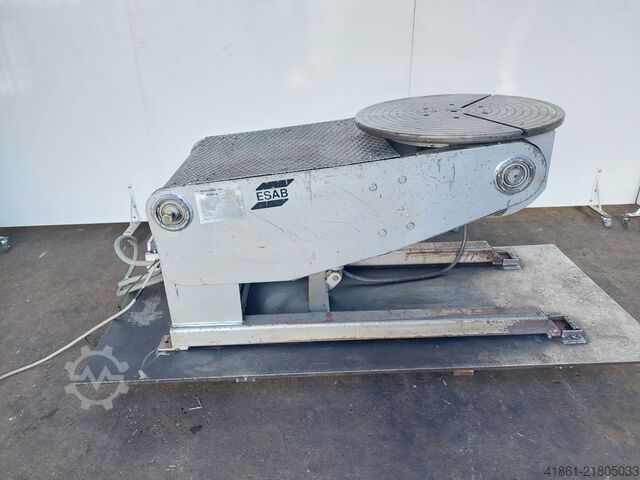Hydraulic welding turn and tilt table ESAB-PEMA 750 AHM