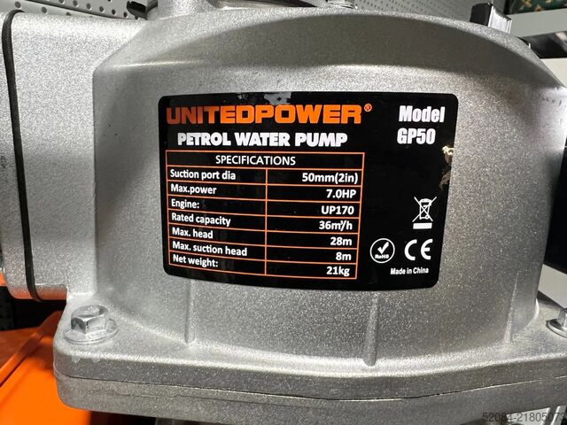 Petrol Water Pump Unitedpower GP50  