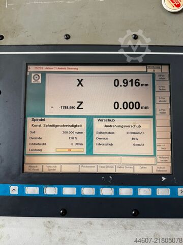 CNC lathe WEILER E90 x 6000