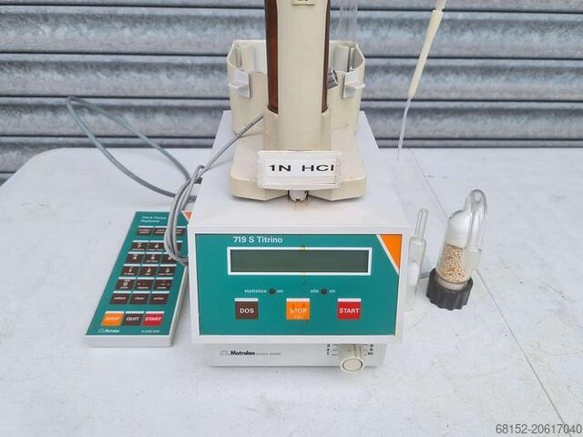 Metrohm 719S Titrino with 20ml burette and 728 Stirrer Metrohm 719S Titrino