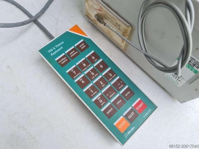 Metrohm 719S Titrino with 20ml burette and 728 Stirrer Metrohm 719S Titrino