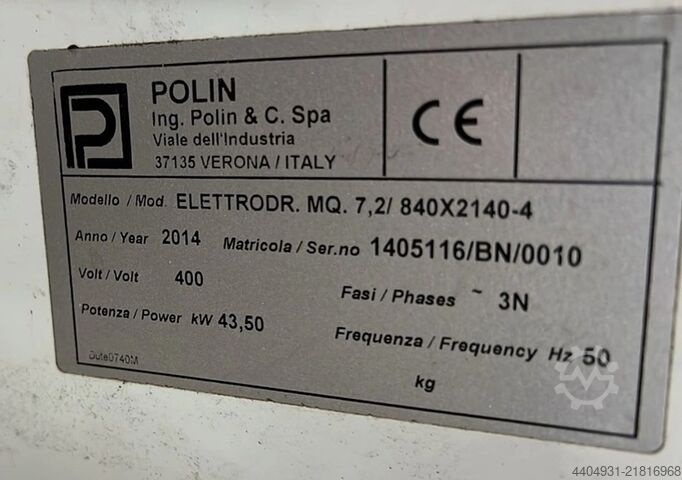 Vier-Platten-Elektroherd POLIN 84x214-4