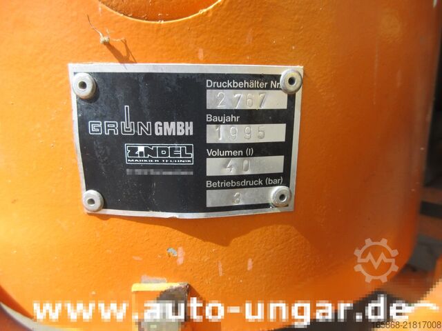 Line marking machine Zindel City 2 Hofmann H8 Markiermaschine Stripe