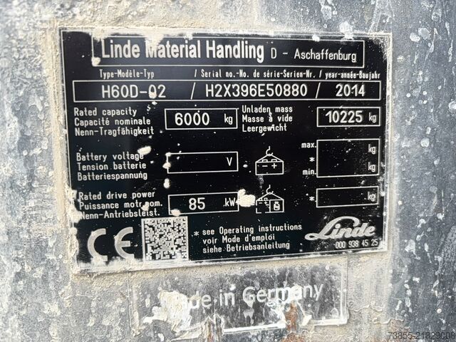 Forklift Linde H60