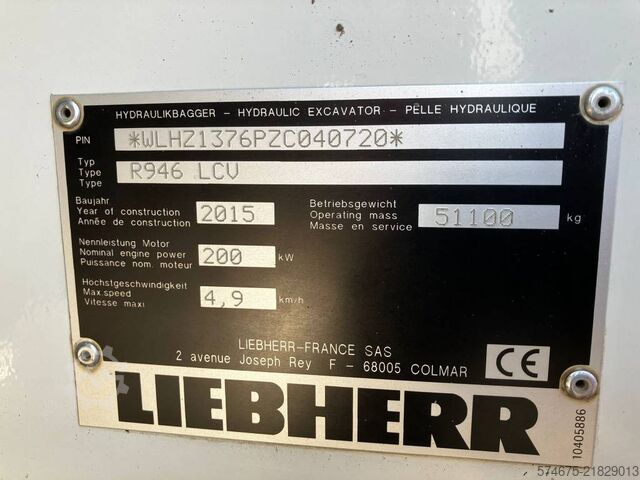 Teleskopbagger Liebherr R 946 LC-V Long Reach