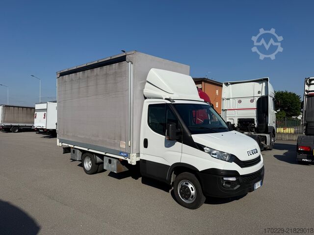 Curtain sider van Iveco DAILY 35C16 HI-MATIC