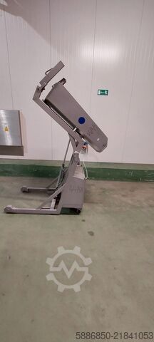 Drum tipper, 200 L Inox vat