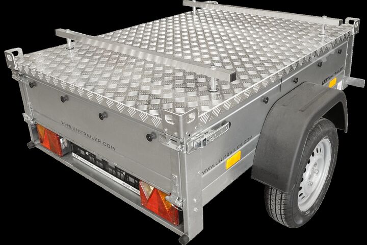 Trailer Unitrailer 150 KIPP mit Alu-Deckel