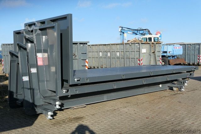 Roll-off tipper truck alga ABPL, Container, Twistlocks, Plattform