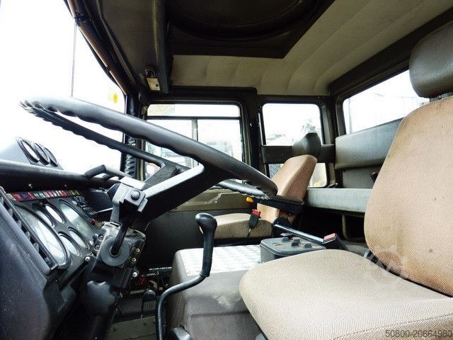 Flatbed truck MAN OAF-34440VFA-AD 8x8, Seilwinde, Kran, AHK,Allrad