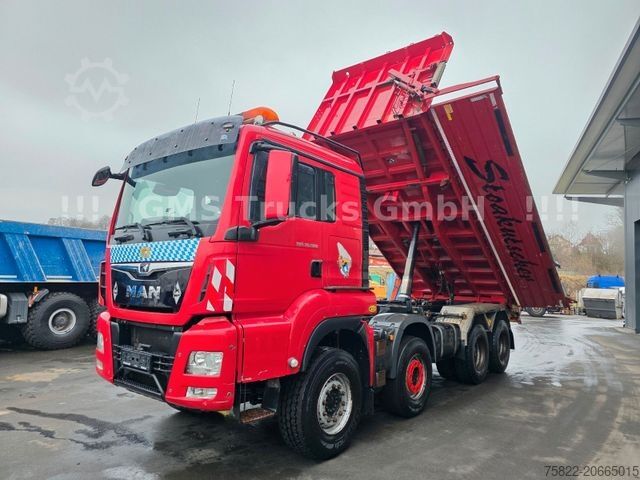Tipper truck MAN TGS 35.500 / 8X4 / Meiller Bordmatik