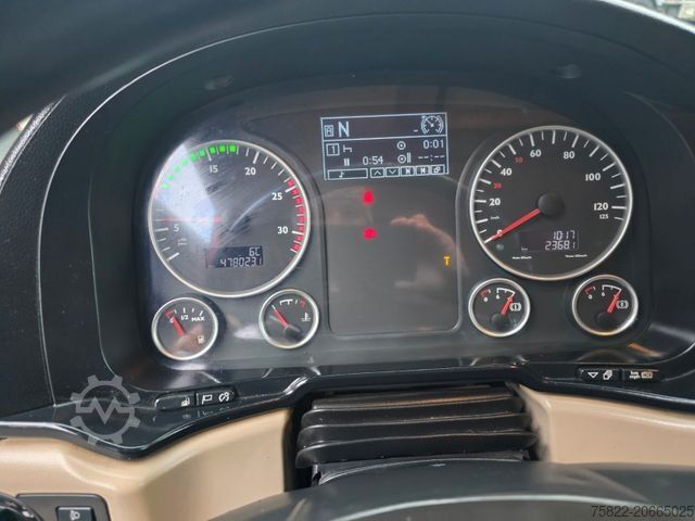 Three-sided tipper truck MAN TGS 35.500 / 8X4 / Meiller Bordmatik