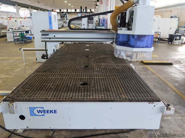 CNC Machine Centres With Flat Tables WEEKE VANTAGE 24 L