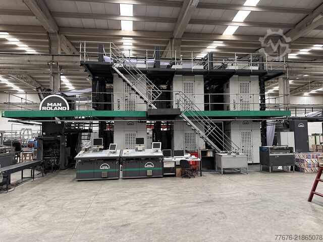 Commercial printing press MAN Roland Uniset 75