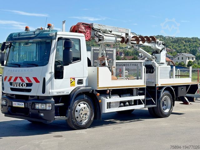 Special purpose truck IVECO Eurocargo 120E22 * Bohrgerät auf LKW + FUNK *TOP