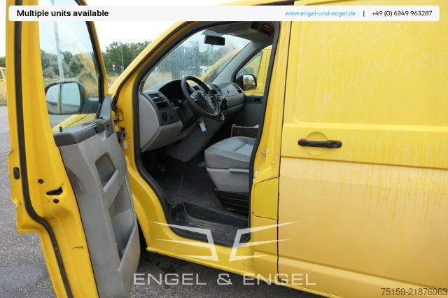 Panel van Volkswagen T5 Transporter 2.0 TDI 2-Sitzer EURO-5 2xSCHIEBETÜR PARKTRONIK COC