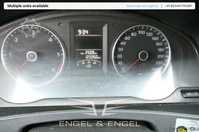 Panel van Volkswagen T5 Transporter 2.0 TDI 2-Sitzer EURO-5 2xSCHIEBETÜR PARKTRONIK COC