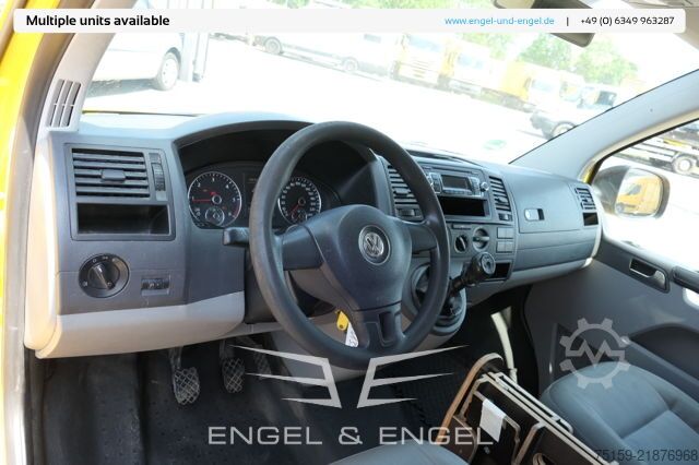 Panel van Volkswagen T5 Transporter 2.0 TDI 2-Sitzer Flügeltür EURO5 2xSCHIEBETÜR CoC PARKTRONIK