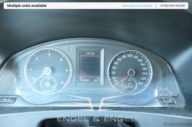 Panel van Volkswagen T5 Transporter 2.0 TDI 2-Sitzer Flügeltür EURO5 2xSCHIEBETÜR CoC PARKTRONIK