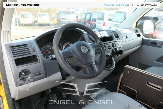 Panel van Volkswagen T5 Transporter 2.0 TDI 2-Sitzer PARKTRONIK EURO5 2xSCHIEBETÜR CoC