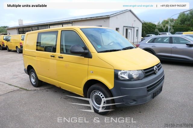 Panel van Volkswagen T5 Transporter 2.0 TDI 2-Sitzer PARKTRONIK EURO5 2xSCHIEBETÜR CoC