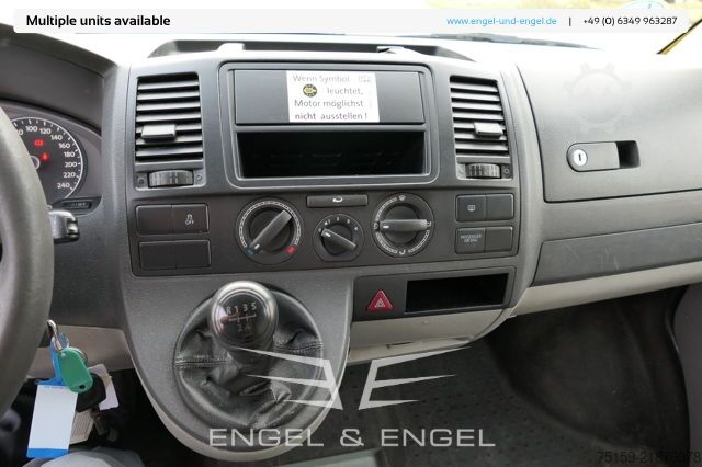 Panel van Volkswagen T5 Transporter 2.0 TDI 2-Sitzer PARKTRONIK EURO5 2xSCHIEBETÜR CoC