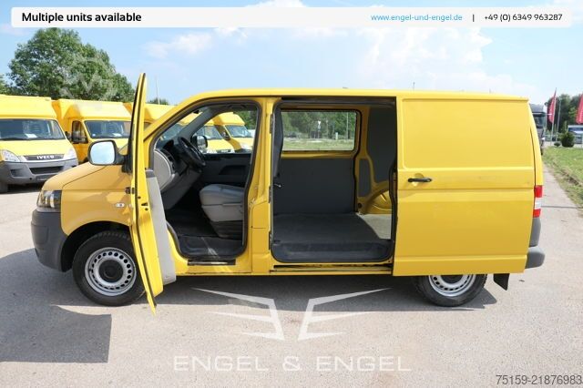 Panel van Volkswagen T5 Transporter 2.0 TDI PARKTRONIK EURO-5 2xSCHIEBETÜR CoC