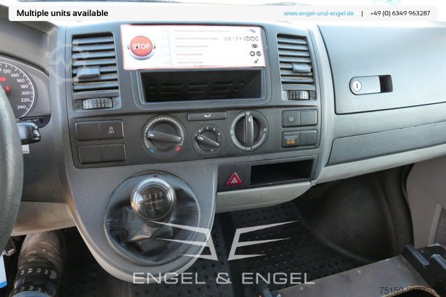Panel van Volkswagen T5 Transporter 2.0 TDI PARKTRONIK EURO-5 2xSCHIEBETÜR CoC