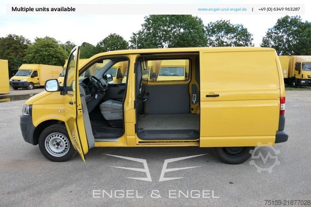 Panel van Volkswagen T5 Transporter 2.0 TDI PARKTRONIK EURO-5 2xSCHIEBETÜR CoC