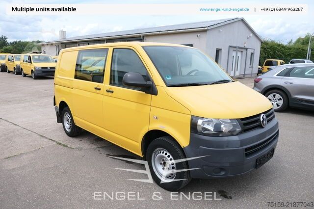 Panel van Volkswagen T5 Transporter 2.0 TDI PARKTRONIK EURO-5 2xSCHIEBETÜR CoC