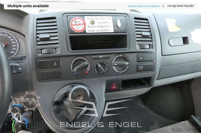 Panel van Volkswagen T5 Transporter 2.0 TDI PARKTRONIK EURO-5 2xSCHIEBETÜR CoC