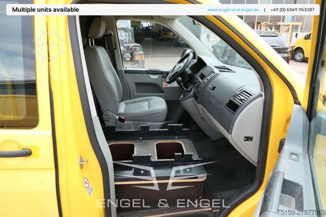 Panel van Volkswagen T5 Transporter 2.0 TDI PARKTRONIK EURO-5 2xSCHIEBETÜR CoC