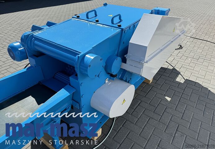 Chipper / Shredder with conveyor belt Rudnick & Enners TH 150/400/3