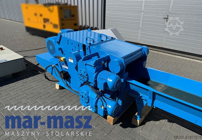 Chipper / Shredder with conveyor belt Rudnick & Enners TH 150/400/3