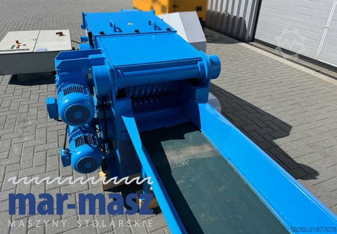 Chipper / Shredder with conveyor belt Rudnick & Enners TH 150/400/3