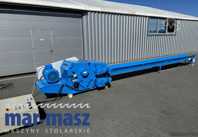 Chipper / Shredder with conveyor belt Rudnick & Enners TH 150/400/3