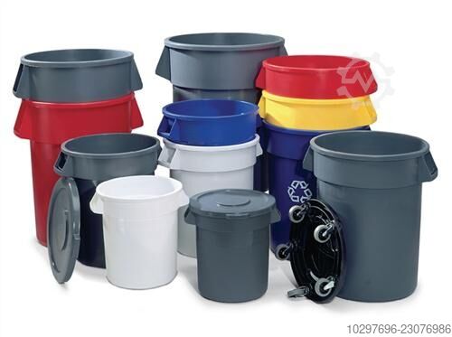 Mehrzwecktonne weiß 121l - 1 ST RUBBERMAID 