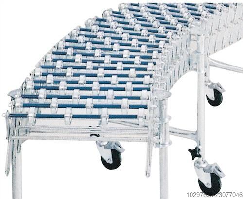 Scissor roller conveyors 600 mm - 1 unit  