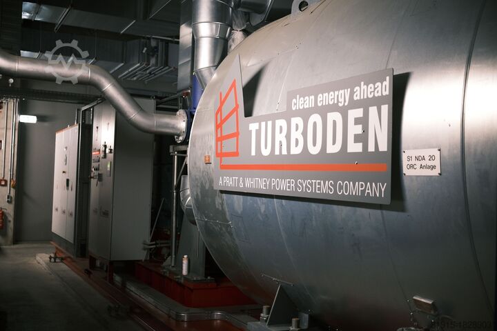 Steam turbine Turboden 10HR Split ORC Turbogenerator