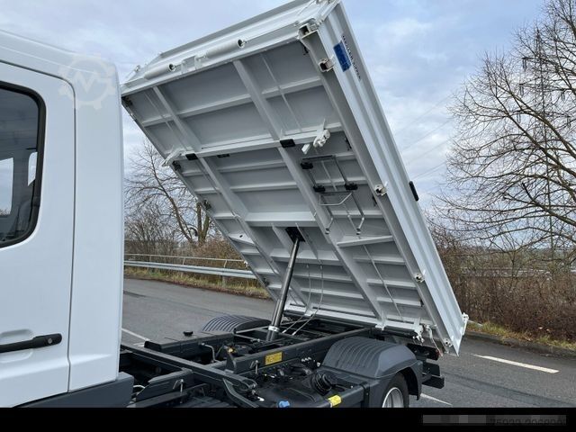 Tipper van MERCEDES-BENZ Atego 818 K 4x2 3-S.-Kipper+Klima+2xAHK+2100 km!