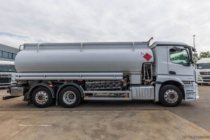 Fuel tanker MERCEDES ANTOS 2530 BL+MAGYAR 19.000L/6COMP