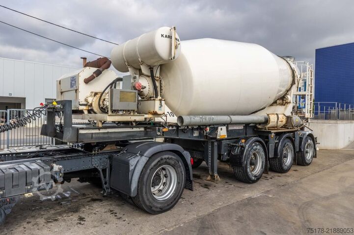 Mixer RENDERS BETON MIXER 12M3 + MOTOR (MALAXEUR/MISCHER)
