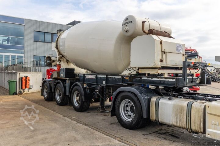 Mixer RENDERS BETON MIXER 12M3 + MOTOR (MALAXEUR/MISCHER)