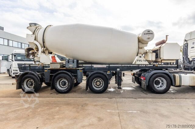 Mixer RENDERS BETON MIXER 12M3 + MOTOR (MALAXEUR/MISCHER)
