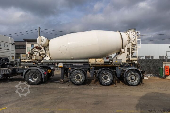 Mixer RENDERS BETON MIXER 12M3 + MOTOR (MALAXEUR/MISCHER)